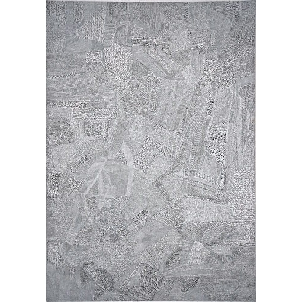 Painting with Persian calligraphic inscriptions in black ink densely covering a white background.